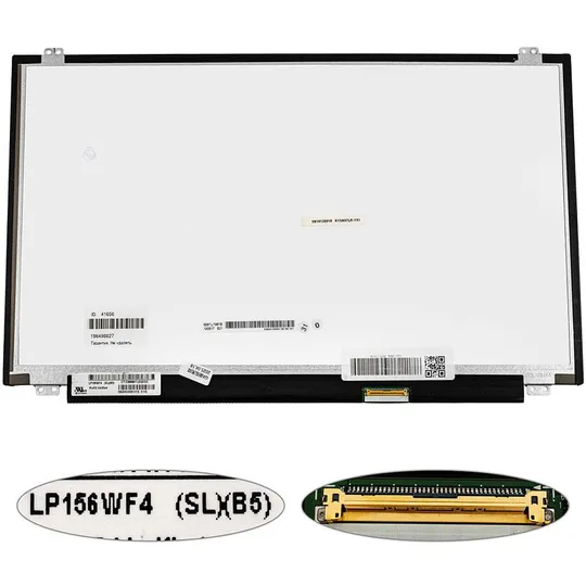 Купити Матриця 15.6 LP156WF4-SLB5 (1920*1080, 40pin(300cd/m2, 80/80/80/80(кути), IPS), LED, SLIM(вертикальні вушки), матова, роз'єм