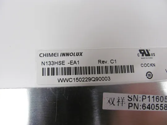 МР13-17 матриця  N133HSE-EA1  13.3&quot; Full HD 1080p/HDTV eDP 30 pin a-Si TFT-LCD, LCM Slim З аукціону