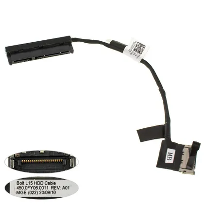 фото, Шлейф жорсткого диска SSD/HDD для ноутбука DELL (Latitude 3500 E3500 ), (450.0FY06.0011)
