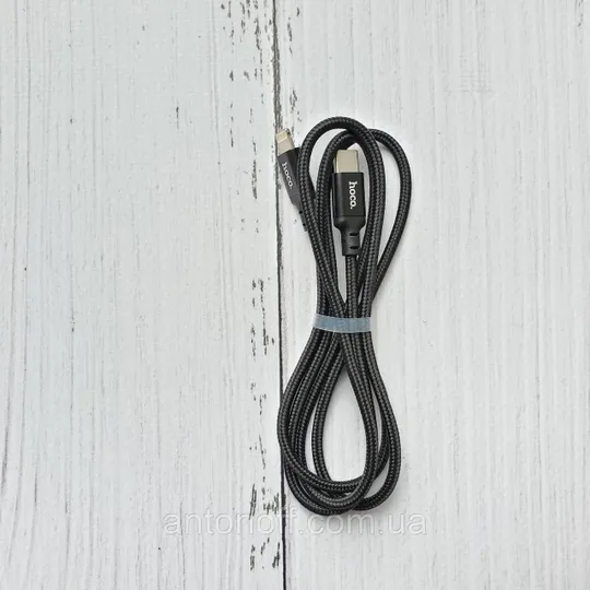 Кабель Hoco X14 Type-C to Lightning iPhone PD 20W чорний 1 метр Продаж