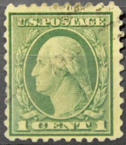 фото, США Вашингтон 1c. 1916 перф.10 Sc.462
