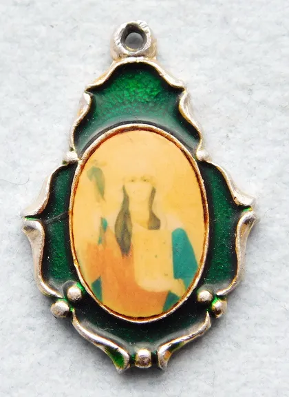 фото, Медальйон - ладанка - Равноапостольна Ніна