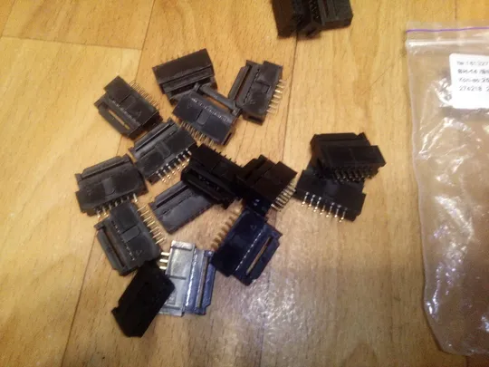 Роз'єм IDC14 BH14 комплект (мама - папа) Продаж