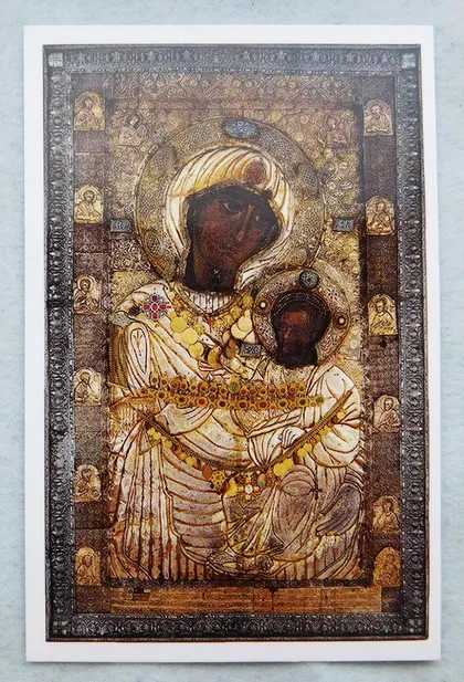 фото, Ікона - Богородиця Іверська - Портаітісса - гора Афон