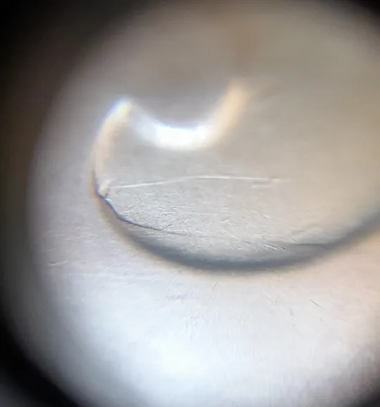 (7209) 50 копійок 2016 різновид розколів на "5" і "0" номіналу (брак "підошва") (50 копеек 2016 подошва) Де купити