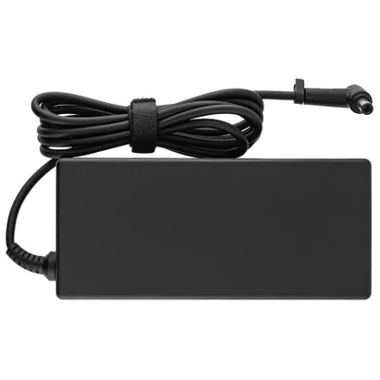 фото, БЖ для ноутбука ASUS 20V, 7.5A, 150W, 6.0*3.7мм-PIN, black, RECTANGULAR