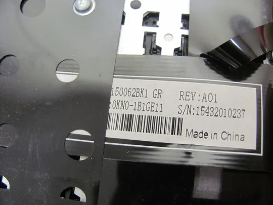 номер0956-7 Кришка панель клавіатура ДОНОР  0KN0-1B1GE11  для Medion E6412, E6415, E6416 оригінал Торговий майданчик