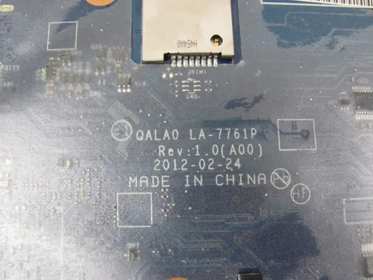 705-6 материнська плата QALA0 LA-7761P для  Dell Latitude E6530  оригінал Інтернет-аукціон