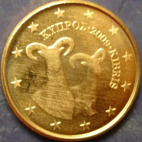 1 євроцент 2009 Кіпр UNC Ціна