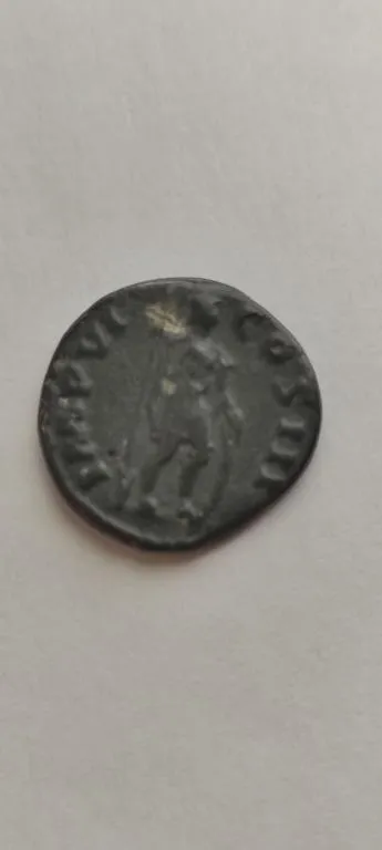 Купити Подлинная монета Древнего Рима- Марк Аврелий как Марс-Бог войны с копьём и щитом bm286.