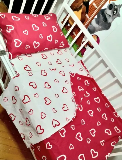 фото, Дитяча постіль "Серденька"