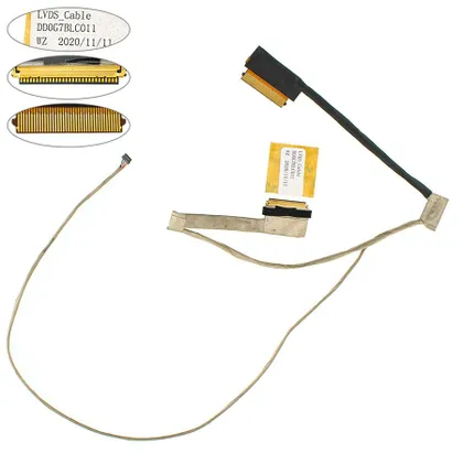 фото, Шлейф матриці для ноутбука HP (Pavilion: 15-CW, 15T-CW) 30pin LED (DD0G7BlC011)