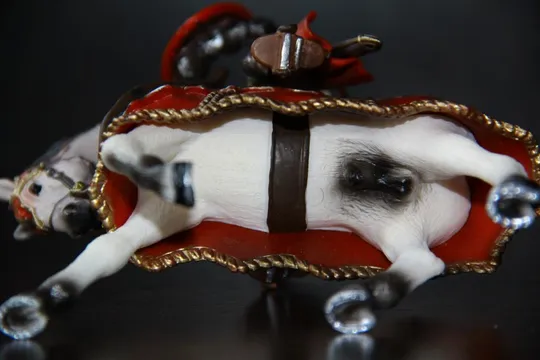 рыцарь на коне с мечем SCHLEICH 90-100мм ФРГ Продаж