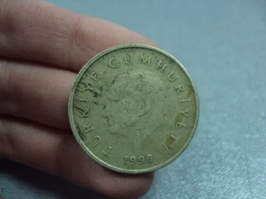 монета турция 50 лир 1998 №9386 З аукціону