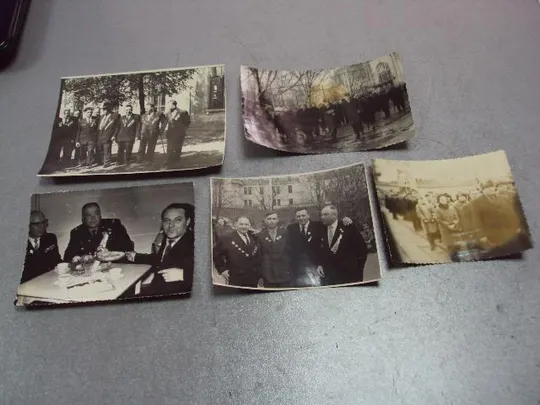 фотография два герой советского союза гсс лот 5 шт №12089 Ціна