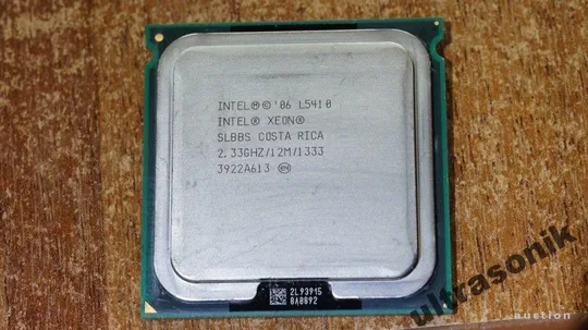 4x ядерный Intel Xeon E5410 s771 (аналог Core 2 Quad Q9300) 2.33GHz/12M/1333MHz LGA771 80W Вживан Ціна