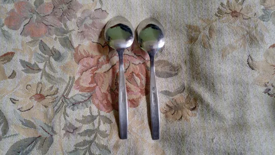 Купити Ложки столові 2шт старі радянські нержавіюча сталь Вживане