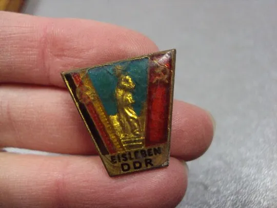 знак фрачник eisleben ddr эйслебен гдр памятник ленин №886 Продаж