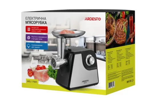 Мясорубка Ardesto MGL-1790-R 1700 Вт Інтернет-аукціон