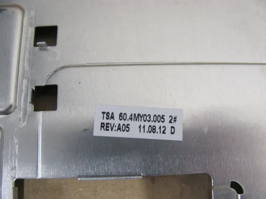 487-5 Кришка панель палмрест та тачпад 60.4MY03.005 для MEDION P6816 E6228 оригінал Недорого