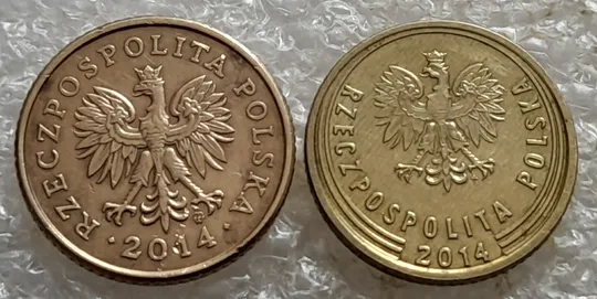 (6858) 1 грош 2014 (старий та новий тип) Польща, Польша, Polska Ціна