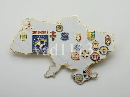 фото, Футбол значок Премьер-лига Украины сезона 2010-11