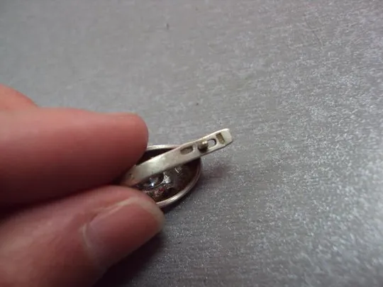 Серьга кульчик серебро вес 2,46 г №11114 Інтернет-аукціон