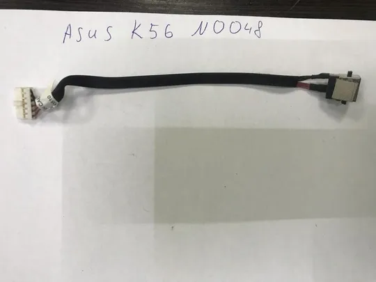N0048 Asus K56 Розйом живлення +шлейф Ціна