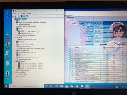 Ноутбук HP 15-bs i5-7200U/ 8GB DDR 4/ 500 Gb/ HD 620+ R5 M430 2GB Характеристики