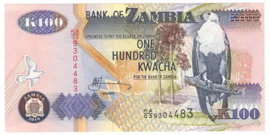 100 квача 2010 року UNC Замбія Ціна