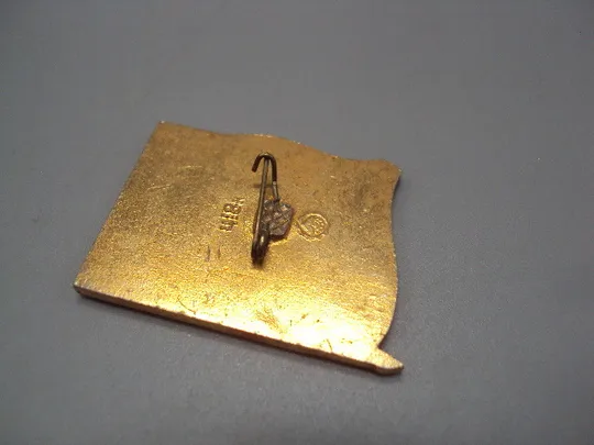 Знак Москва кремль башня архитектура мавзолей флаг герб серп и молот №16941 З аукціону