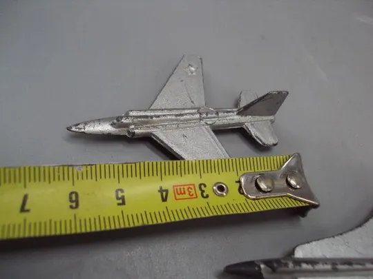 Детские игрушки авиация военная техника истребитель СУ-11 и СУ-7 металл ссср 2 шт №15357 Недорого