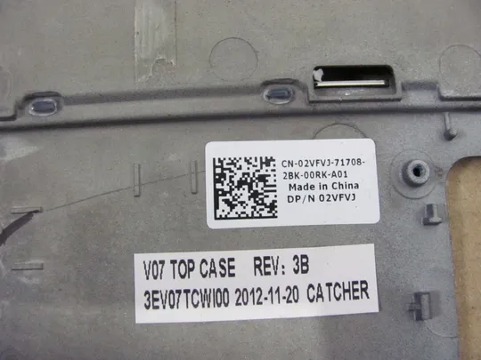 571-6 Кришка панель палмрест 02VFVJ для Dell VOSTRO 3360 V3360 оригінал З аукціону