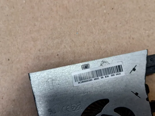 номер1065-26  Вентилятор кулер FAN 0FX0M0 DC28000K9R0 для  DELL Latitude 3590 Inspiron/Vostro 3580 3581 3780 3781 5570 5575 5770 5775 G3 3579  оригінал Продаж