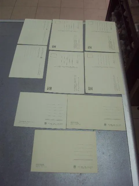 открытка хмельницкий лот 9 открыток №5413 Характеристики