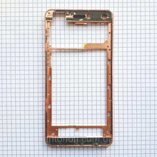 Купити Рамка модуля S-TELL M620 для телефона оригінал з розборки Gold