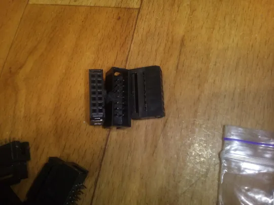 Роз'єм IDC14 BH14 комплект (мама - папа) З аукціону