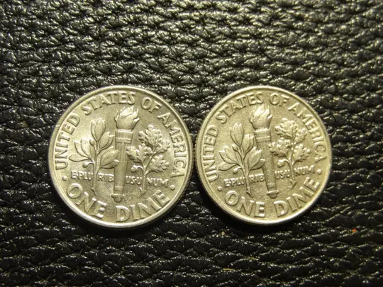 Купити 10 центів 1992 США (два різновиди)