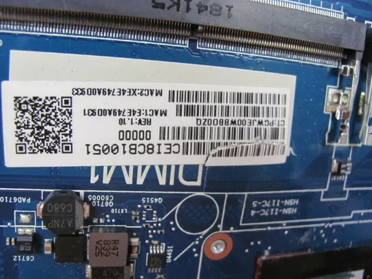 796-2 материнська плата  L21937-601  AMD Ryzen 5 PRO 2500U 6050A2945701 для HP Elitebook 745 G5 G6 оригінал Характеристики