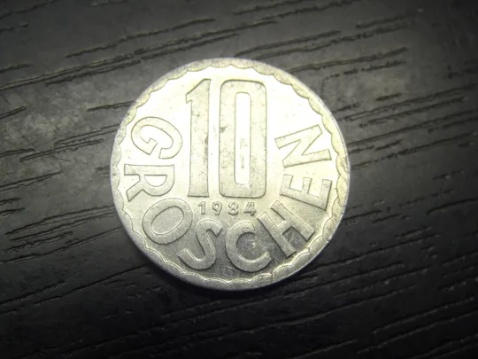 10 грошен 1984 Австрія Ціна