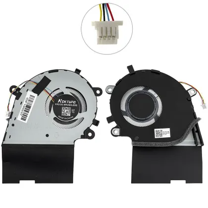 фото, Вентилятор для ноутбука ASUS G531GU (CPU FAN), G531GD, G531GW, G531GV, 5V !!!, 4pin (Кулер)