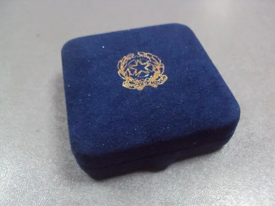 Коробочка и капсула под монету золотую Италия №9581 Ціна