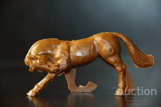 конь лошадь животные (DOMPLAST 1:32 ) ФРГ  ЛЮКС!! Ціна