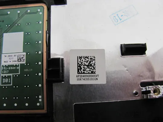 360-4 Кришка панель палмрест тачпад клавіатура РОБОЧА  AP204000E00 для HP 250 G6 255 G6 256 G6 258 G6 оригінал Недорого