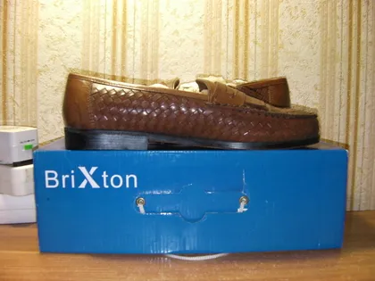 фото, Чоловічі Туфлі / Лофери / Сліпери Johnston & Murphy Slip On Driving Shoe 9M / 42 - 42,5 Устілкa 26,5 Теляча Шкіра з США