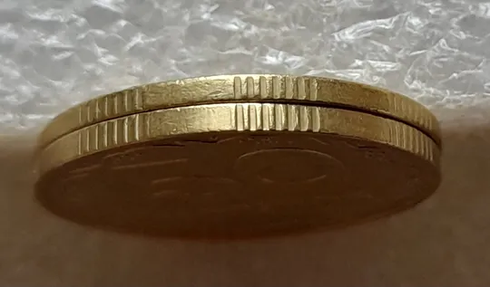 (6731) 50 копійок 1992 1БАк в хорошому стані - 2 монети одним лотом (50 копеек 1992 1БАк) Недорого