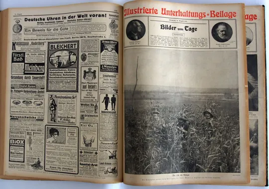 Підшивка газети Berliner Lokal-Anzeiger 1918-20 рр. Перша світова, Німеччина Характеристики