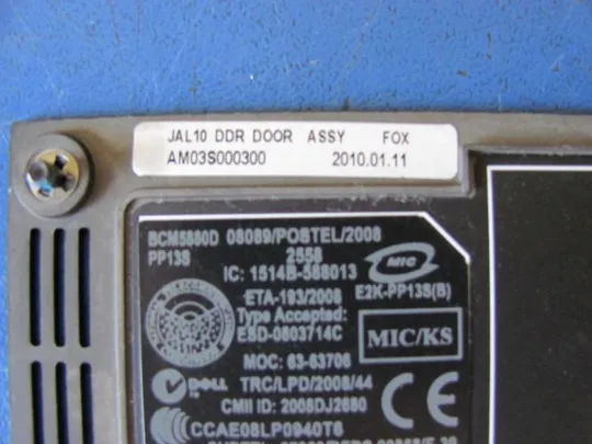 №78-13 Сервісна кришка для ноутбука Dell LATITUDE E4300 у хорошому стані Оригинал З аукціону