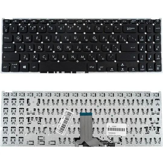 Купити УЦЕНКА !  Клавіатура для ноутбука ASUS (X509 series) rus, black, без фрейма