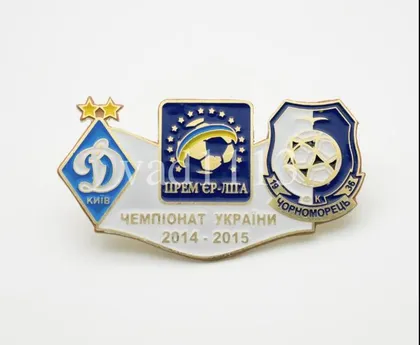 фото, Футбол значок Динамо Киев - Черноморец Одесса Премьер-Лига  2014-2015